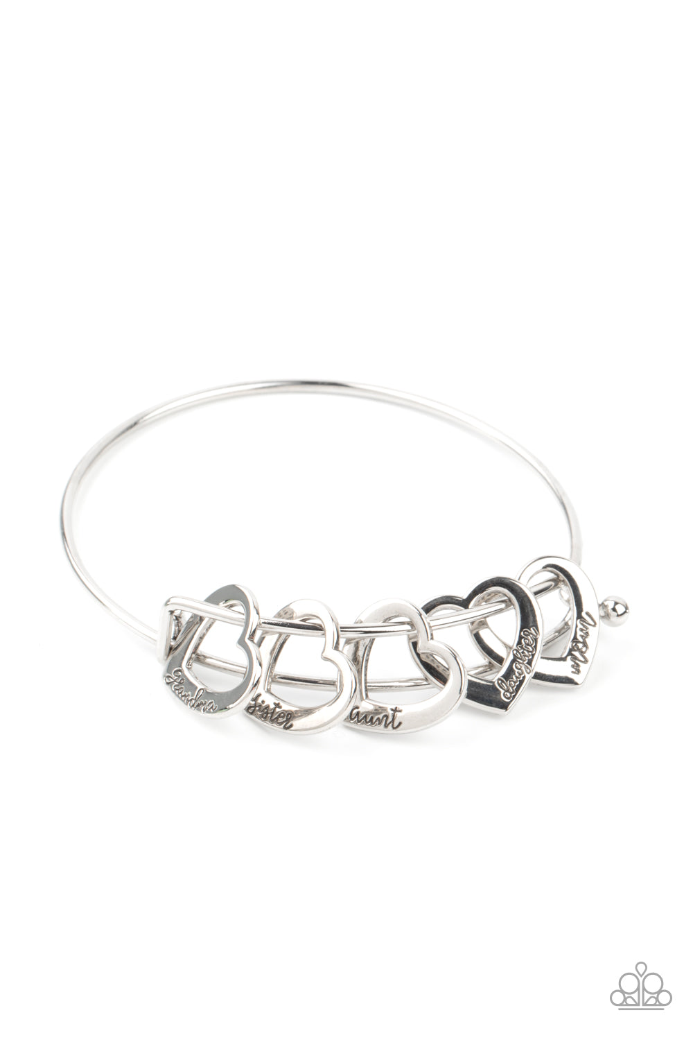 Paparazzi  A Charmed Society - Silver Bracelet