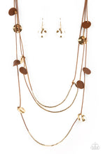 Load image into Gallery viewer, Paparazzi Alluring Luxe - Brown Necklace

