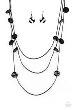 Load image into Gallery viewer, Paparazzi Alluring Luxe - Black Necklace
