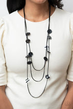 Load image into Gallery viewer, Paparazzi Alluring Luxe - Black Necklace
