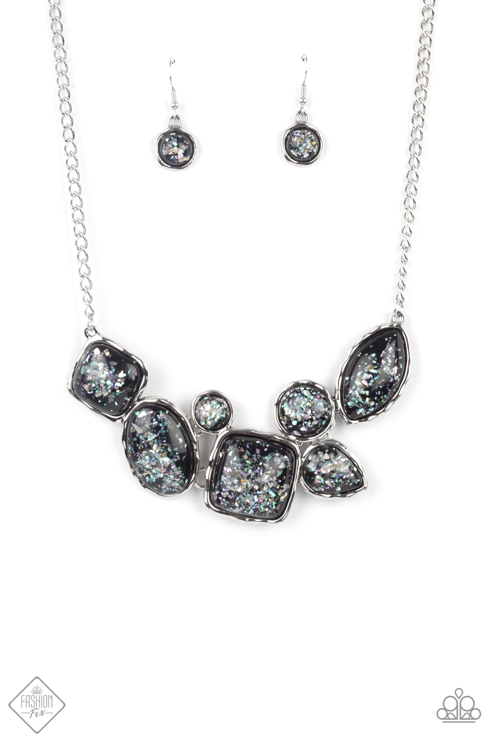 Paparazzi So Jelly - Black Necklace