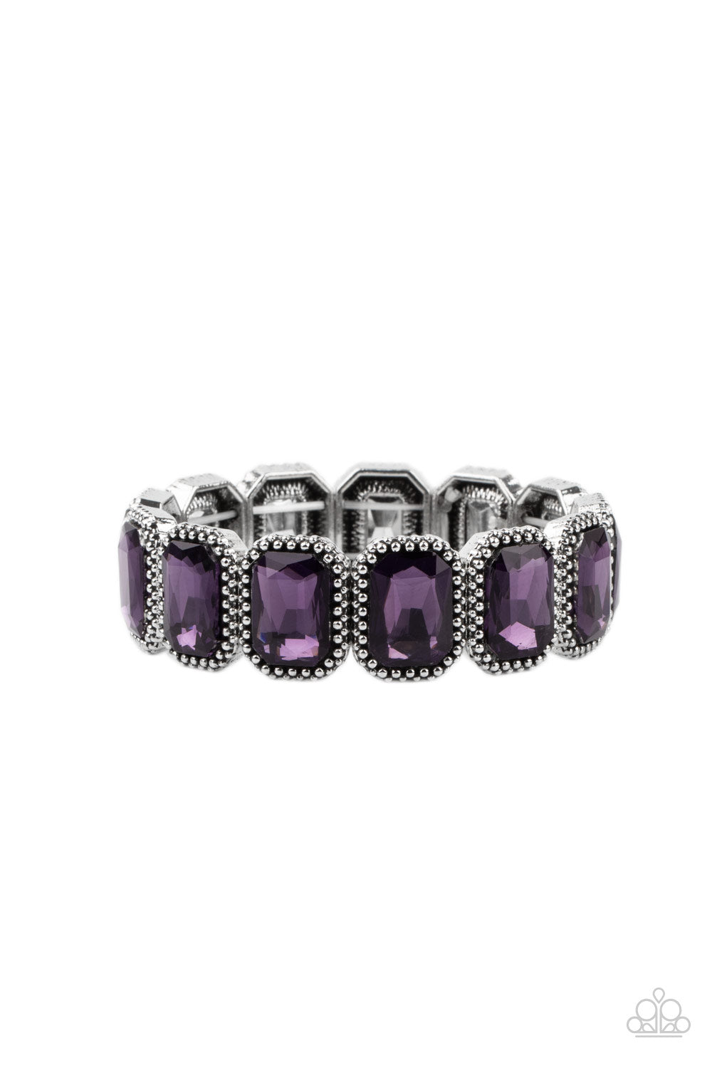 Paparazzi Studded Smolder - Purple