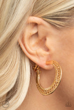 Load image into Gallery viewer, Paparazzi Moon Child Charisma - Gold Earrings
