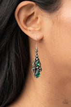 Load image into Gallery viewer, Paparazzi Urban Radiance - Green Earring

