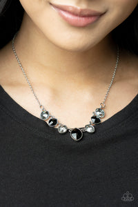 Paparazzi Material Girl Glamour - Black Necklace