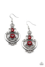 Load image into Gallery viewer, Paparazzi Unlimited Vacation - Red Earring
