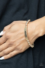 Load image into Gallery viewer, Paparazzi Mom Squad - Gold Bracelet
