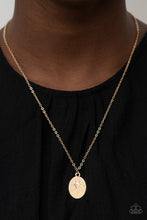 Load image into Gallery viewer, Paparazzi They Call Me Mama - Gold Necklace
