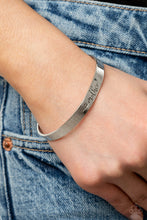 Load image into Gallery viewer, Paparazzi Sweetly Named - Silver Bracelet
