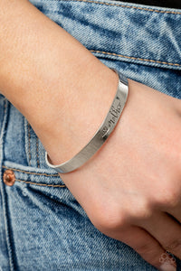 Paparazzi Sweetly Named - Silver Bracelet