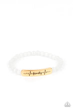 Load image into Gallery viewer, Paparazzi Family is Forever - Gold Bracelet
