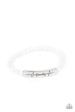 Load image into Gallery viewer, Paparazzi Family is Forever - White Bracelet
