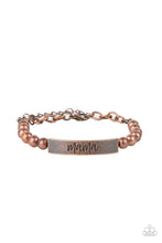 Load image into Gallery viewer, Paparazzi Mom Squad - Copper Bracelet
