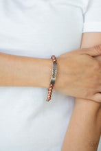 Load image into Gallery viewer, Paparazzi Mom Squad - Copper Bracelet
