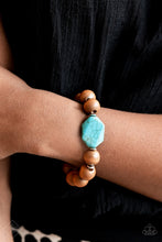 Load image into Gallery viewer, Paparazzi Abundantly Artisan - Blue Bracelet
