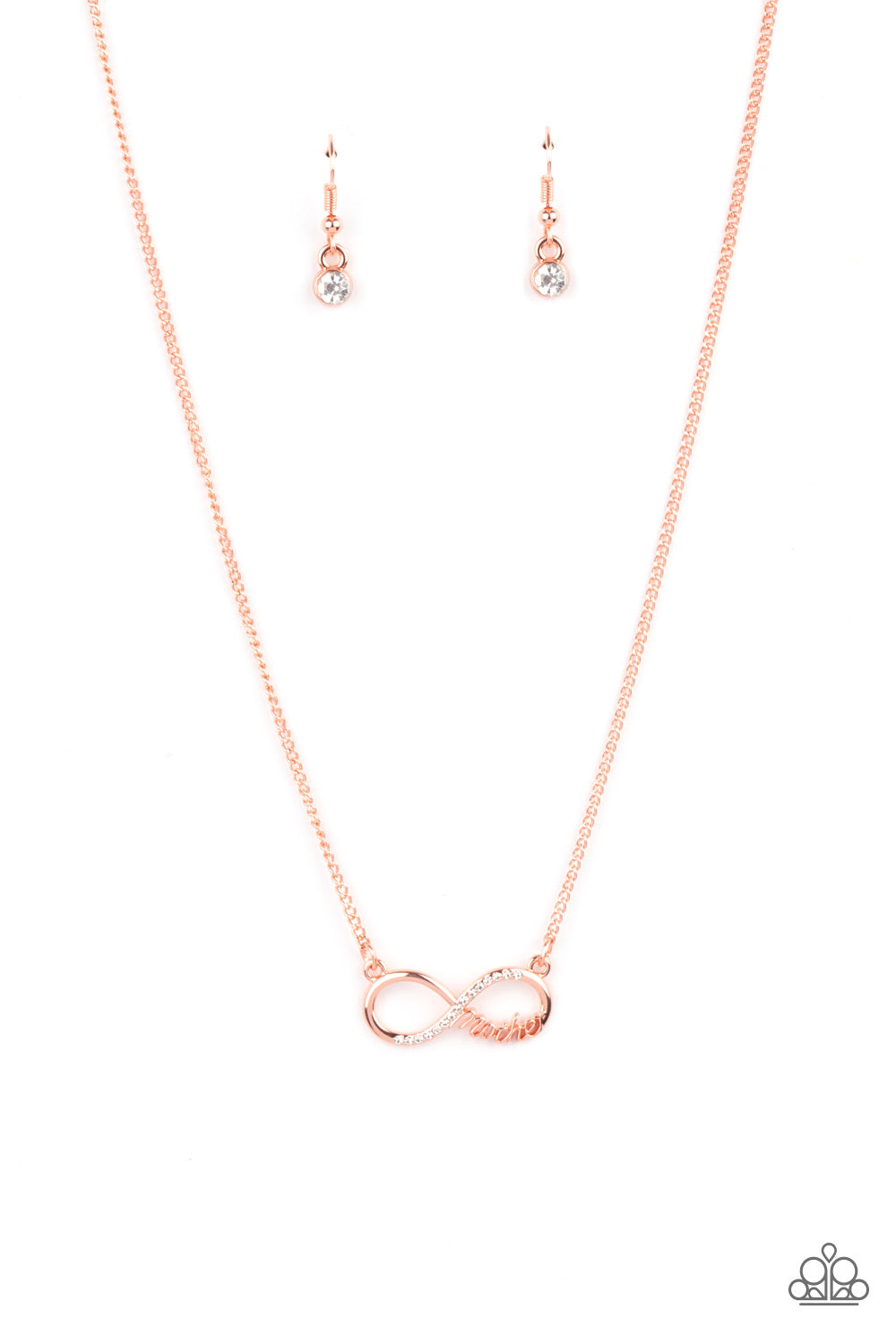 Paparazzi Forever Your Mom - Copper Necklace