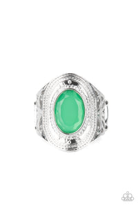 Paparazzi Calm And Classy - Green Ring