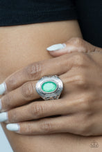 Load image into Gallery viewer, Paparazzi Calm And Classy - Green Ring
