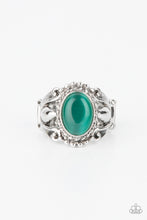 Load image into Gallery viewer, Paparazzi Jubilant Gem - Green Ring
