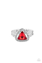 Load image into Gallery viewer, Paparazzi Elevated Engagement - Red Ring
