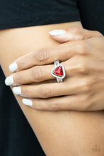 Load image into Gallery viewer, Paparazzi Elevated Engagement - Red Ring
