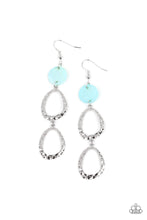 Load image into Gallery viewer, Paparazzi Surfside Shimmer - Blue Earrings
