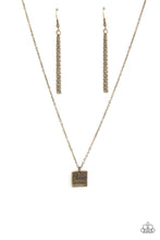 Load image into Gallery viewer, Paparazzi Chaos Coordinator - Brass Necklace
