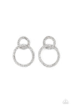 Load image into Gallery viewer, Paparazzi Intensely Icy - White Earring
