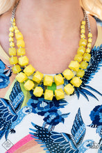 Load image into Gallery viewer, Paparazzi Summer Excursion - Yellow Necklace
