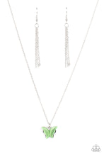 Load image into Gallery viewer, Paparazzi Butterfly Prairies - Green Necklace

