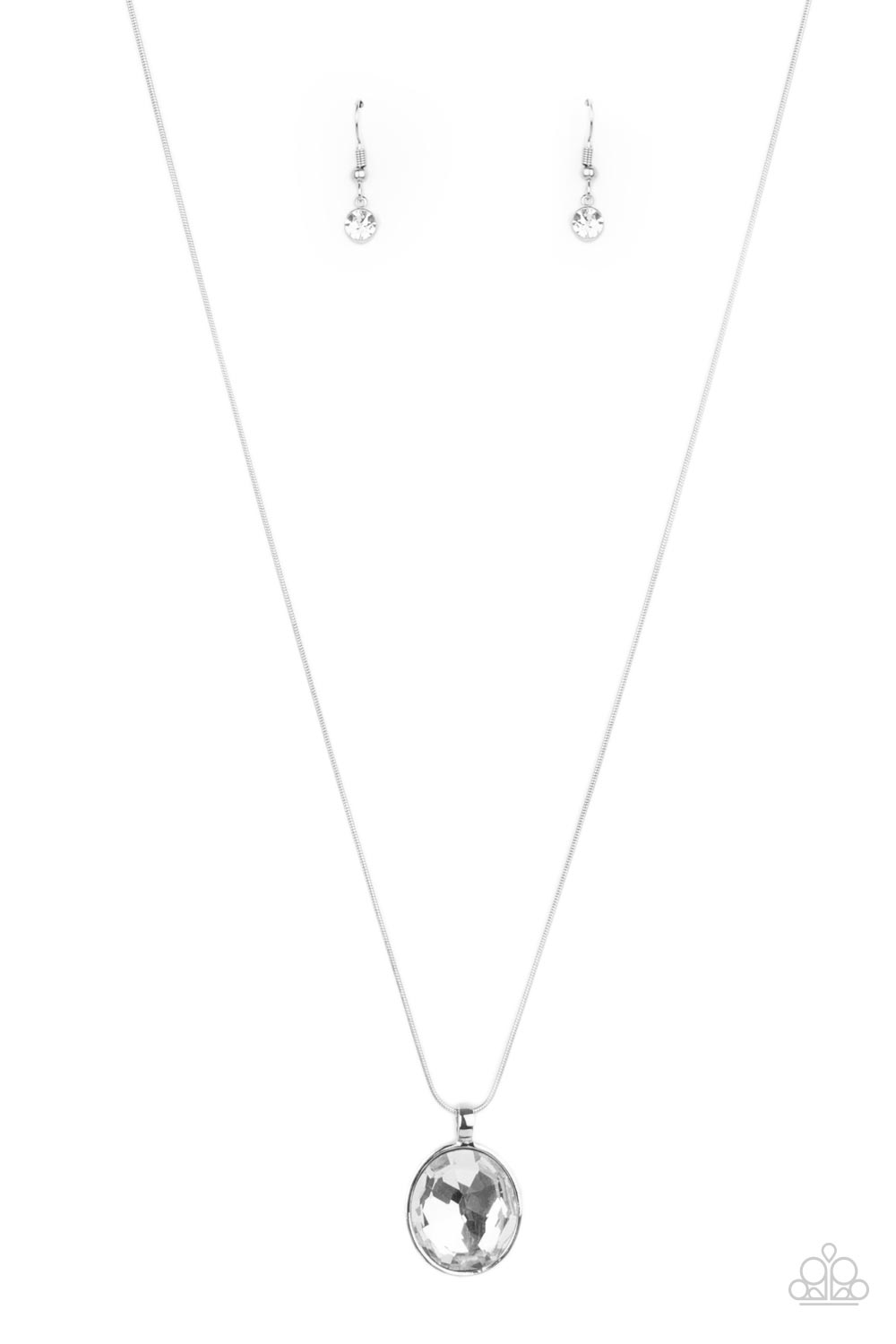 Paparazzi Instant Icon - White Necklace