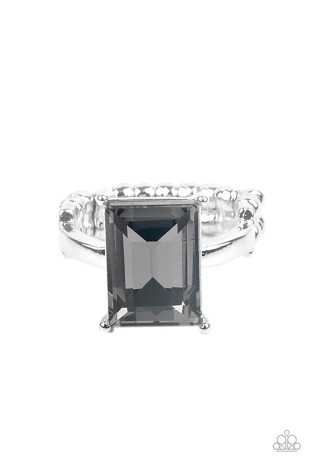 Paparazzi Social Glow - Silver Ring