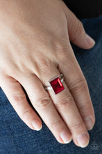 Load image into Gallery viewer, Paparazzi Social Glow - Red Ring
