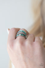 Load image into Gallery viewer, Paparazzi Emulating Edge - Green Ring
