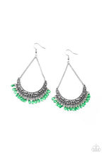 Load image into Gallery viewer, Paparazzi Orchard Odyssey - Green Earrings
