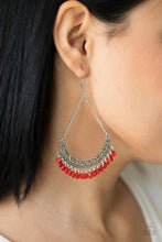 Load image into Gallery viewer, Paparazzi Orchard Odyssey - Red Earring
