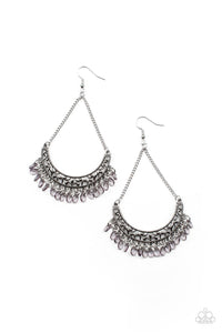 Paparazzi Orchard Odyssey - Silver Earrings