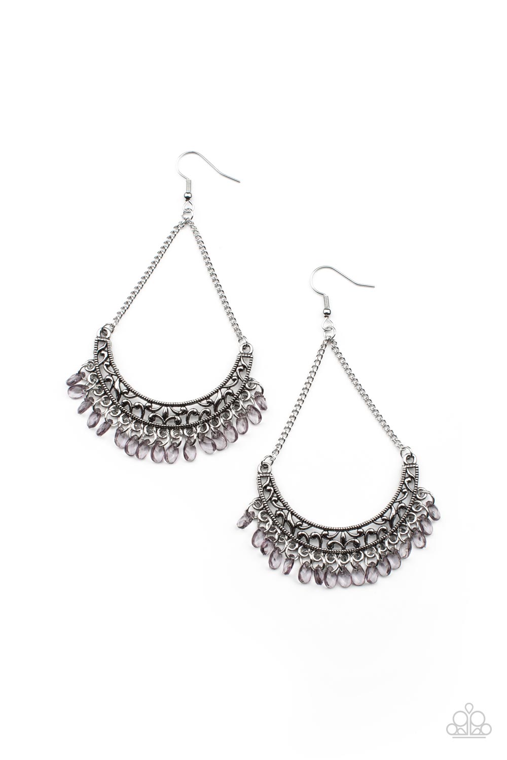 Paparazzi Orchard Odyssey - Silver Earrings