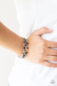 Paparazzi Cosmic Candescence - Blue Bracelet