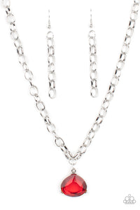 Paparazzi Gallery Gem - Red Necklace