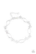 Load image into Gallery viewer, Paparazzi Stars and Sparks - Silver Bracelet
