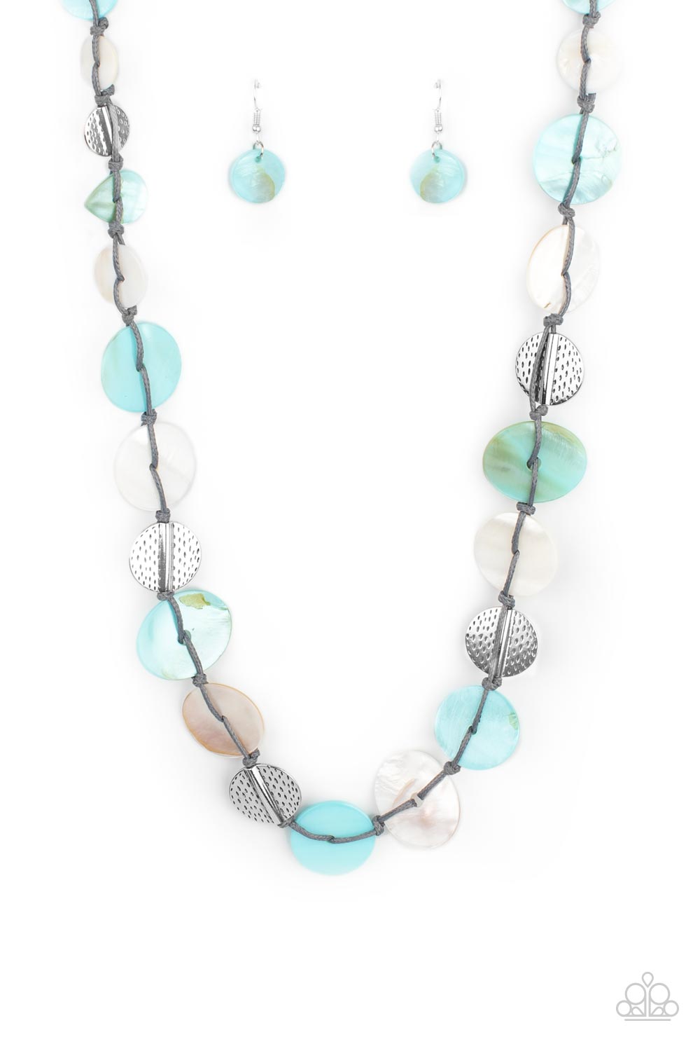 Paparazzi Seashore Spa - Blue Necklace