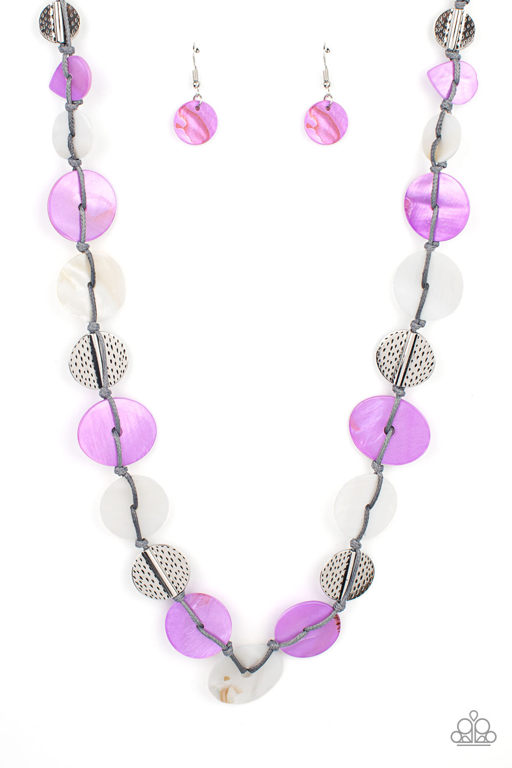 Paparazzi Seashore Spa - Purple Necklace