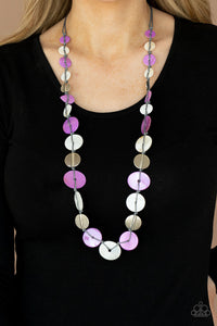Paparazzi Seashore Spa - Purple Necklace