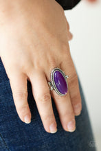 Load image into Gallery viewer, Paparazzi Oval Oasis - Purple Ring
