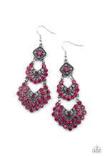 Load image into Gallery viewer, Paparazzi All For The GLAM - Pink Earring
