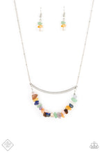 Load image into Gallery viewer, Paparazzi Pebble Prana - Multi Necklace.
