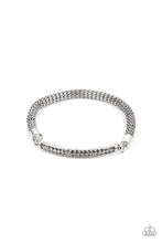 Load image into Gallery viewer, Paparazzi Fearlessly Unfiltered - Silver Bracelet
