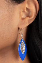 Load image into Gallery viewer, Paparazzi Venetian Vanity - Blue Earrings
