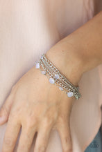 Load image into Gallery viewer, Paparazzi Glossy Goddess - White Bracelet
